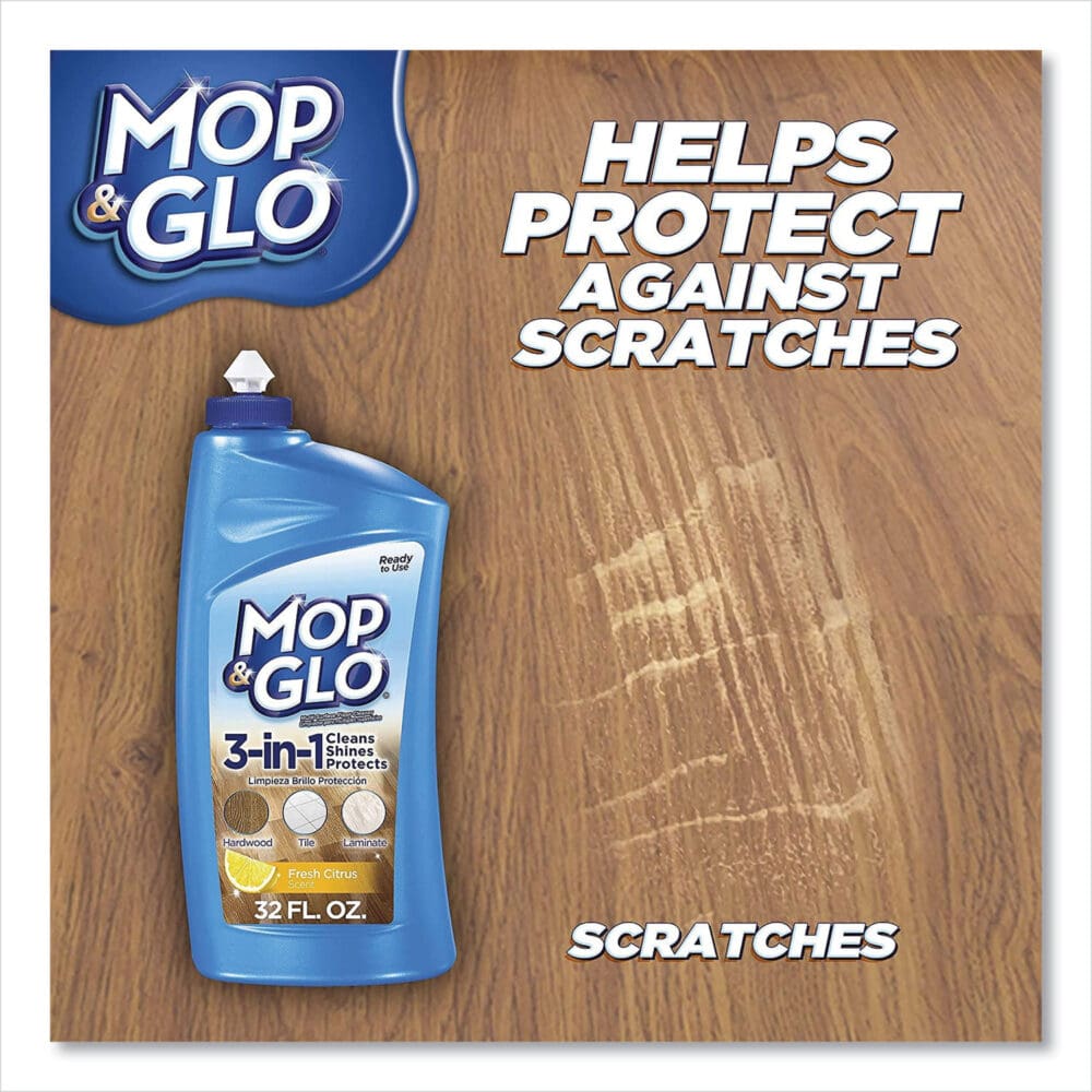 Triple Action Floor Cleaner, Fresh Citrus Scent, 32 oz Bottle - Image 8