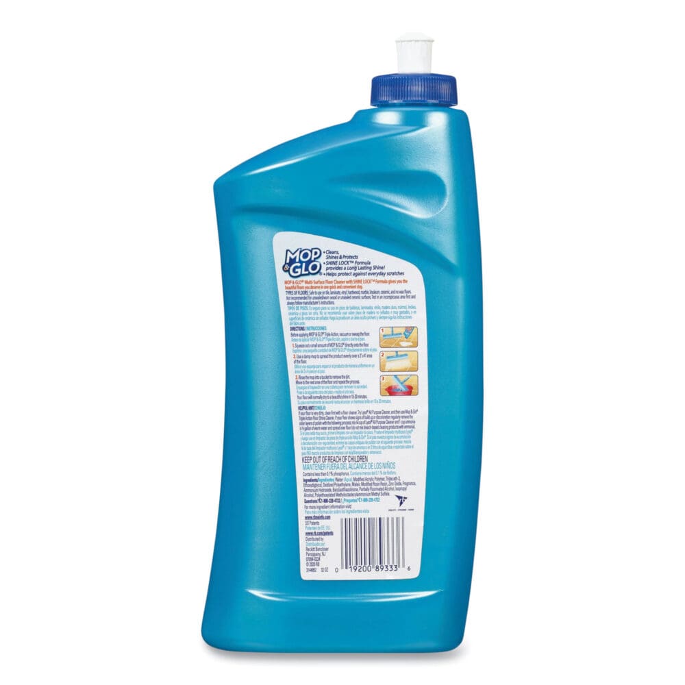 Triple Action Floor Cleaner, Fresh Citrus Scent, 32 oz Bottle - Image 3