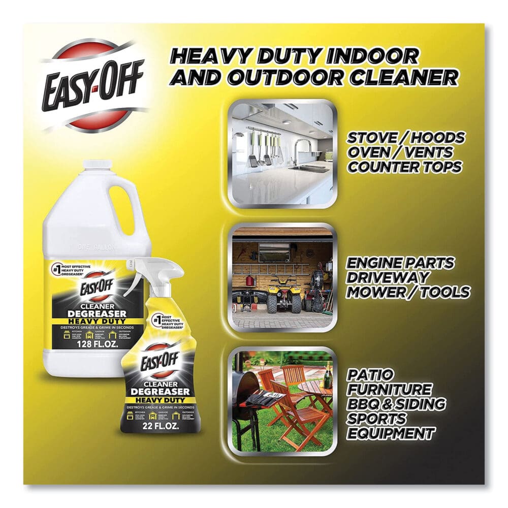 Heavy Duty Cleaner Degreaser, 32 oz Spray Bottle - Image 8