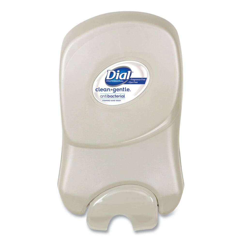 Dial 1700 Manual Dispenser, 1.7 L, 12.66 x 7.07 x 3.95, Pearl, 3/Carton - Image 3