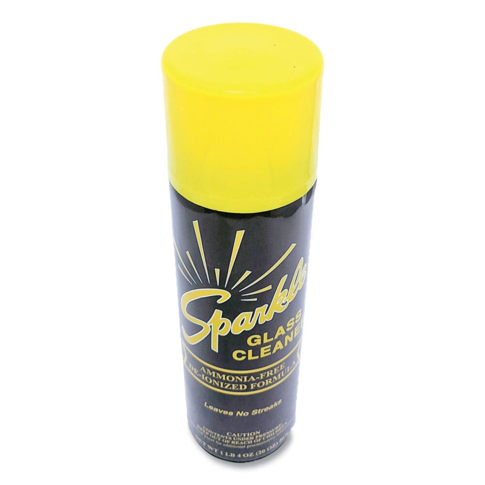 Glass Cleaner, 20 oz Aerosol Spray, 12/Carton - Image 4