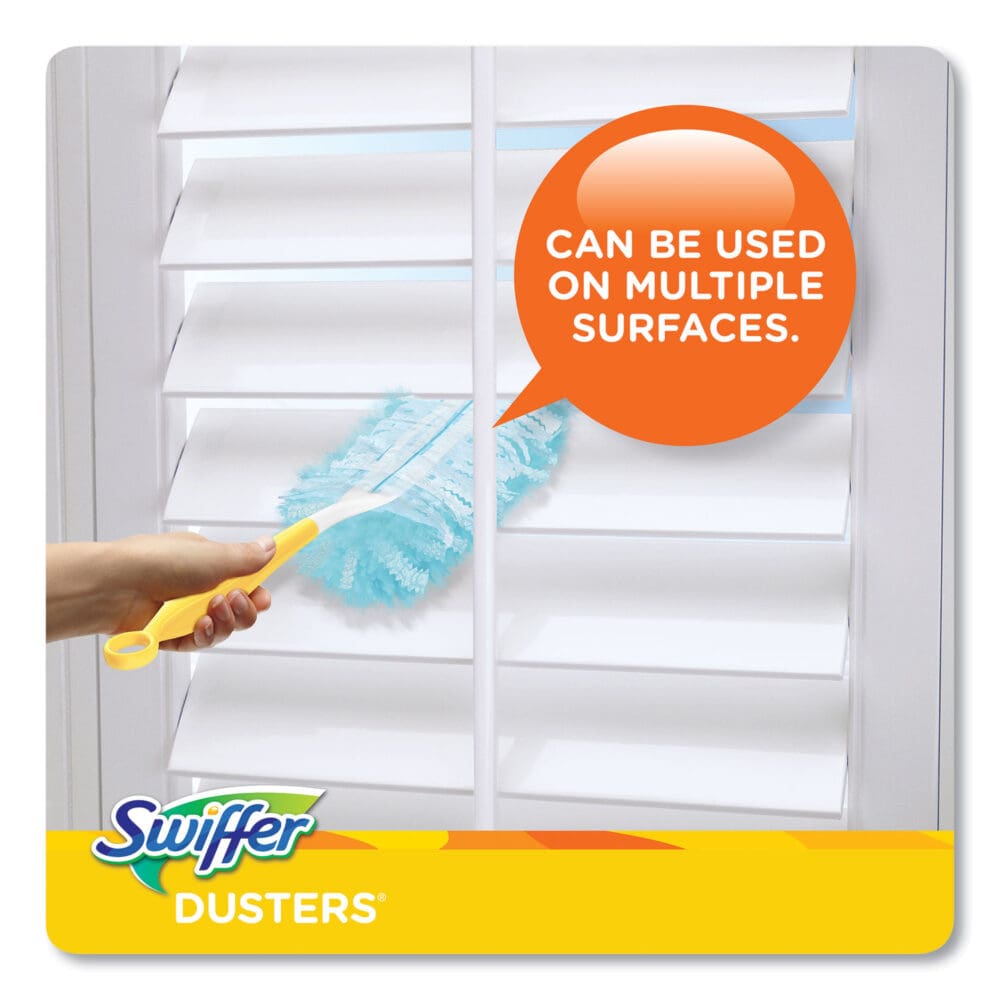 Dusters Refill, Fiber Bristle, Light Blue, 18/Box - Image 4