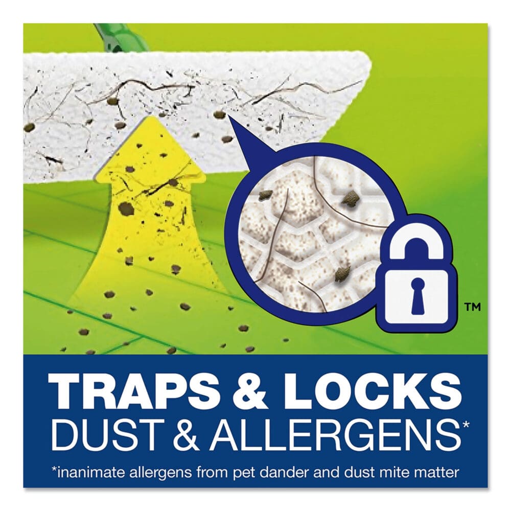 Dry Refill Cloths, White, 10.63 x 8, 32/Box, 6 Boxes/Carton - Image 3