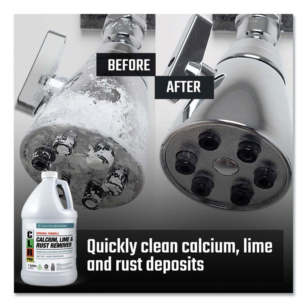 Calcium, Lime and Rust Remover, 1 gal Bottle, 4/Carton - Image 3