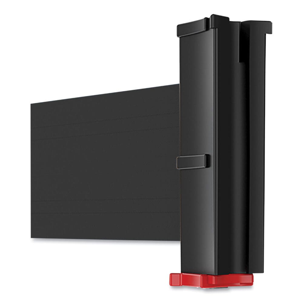 Adjusta-Tape Crowd Control Posts Only, Steel, 40" High, Black, 2/Box - Image 5