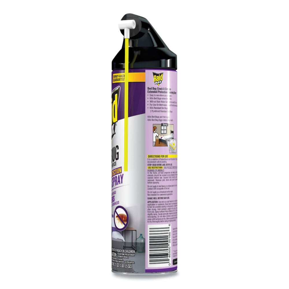 Foaming Crack and Crevice Bed Bug Killer, 17.5 oz Aerosol Spray, 6/Carton - Image 4