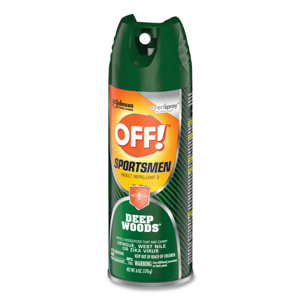 Deep Woods Sportsmen Insect Repellent, 6 oz Aerosol Spray, 12/Carton - Image 3