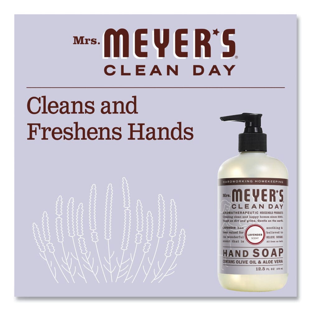 Clean Day Liquid Hand Soap, Lavender, 12.5 oz - Image 3