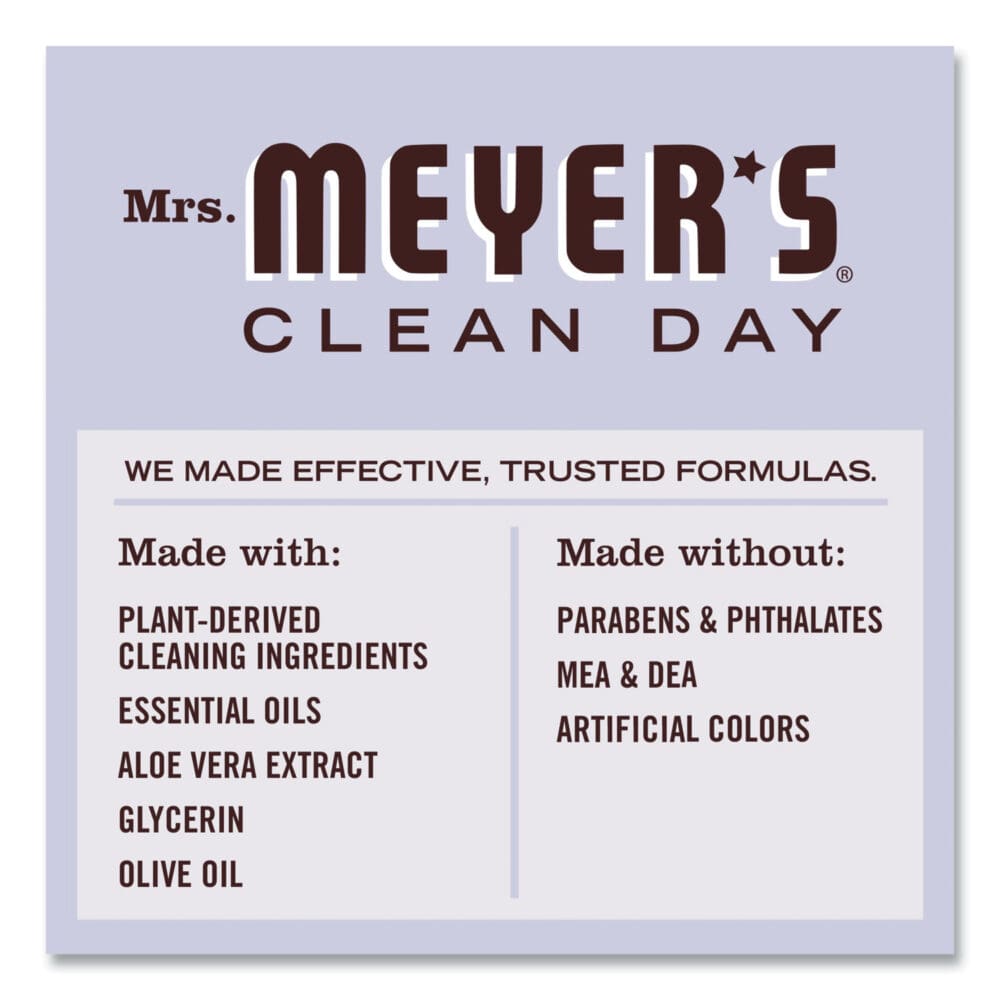 Clean Day Liquid Hand Soap, Lavender, 33 oz, 6/Carton - Image 3