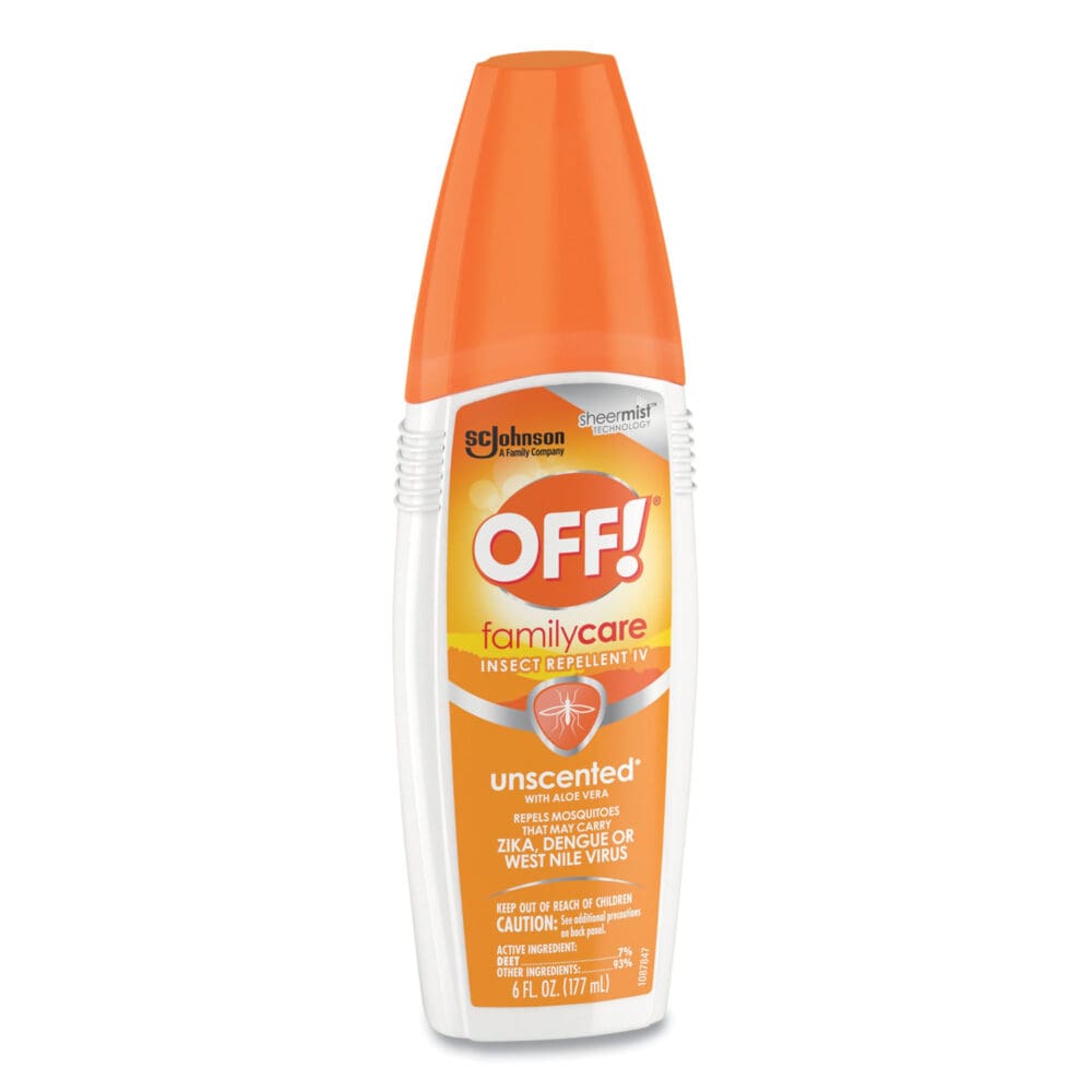 FamilyCare Unscented Spray Insect Repellent, 6 oz Spray Bottle, 12/Carton - Image 3
