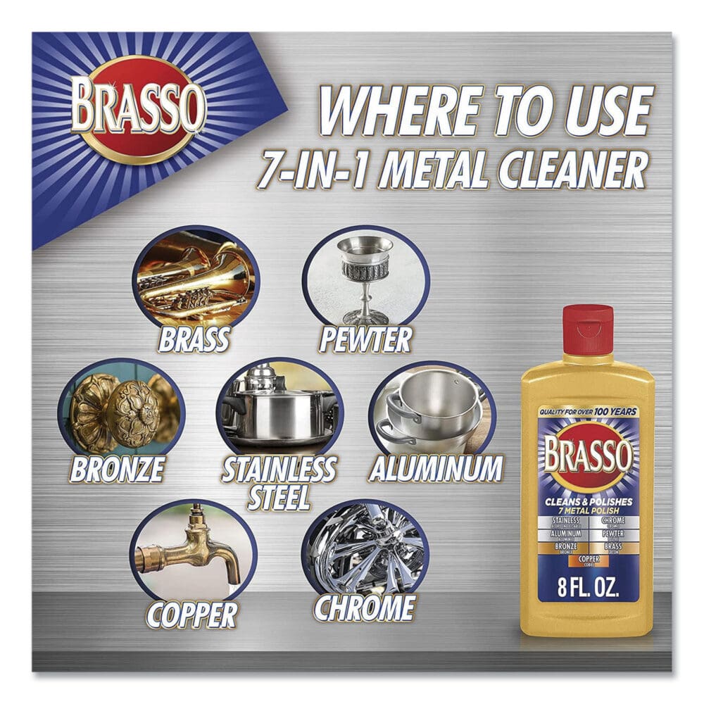 Metal Surface Polish, 8 oz Bottle - Image 5