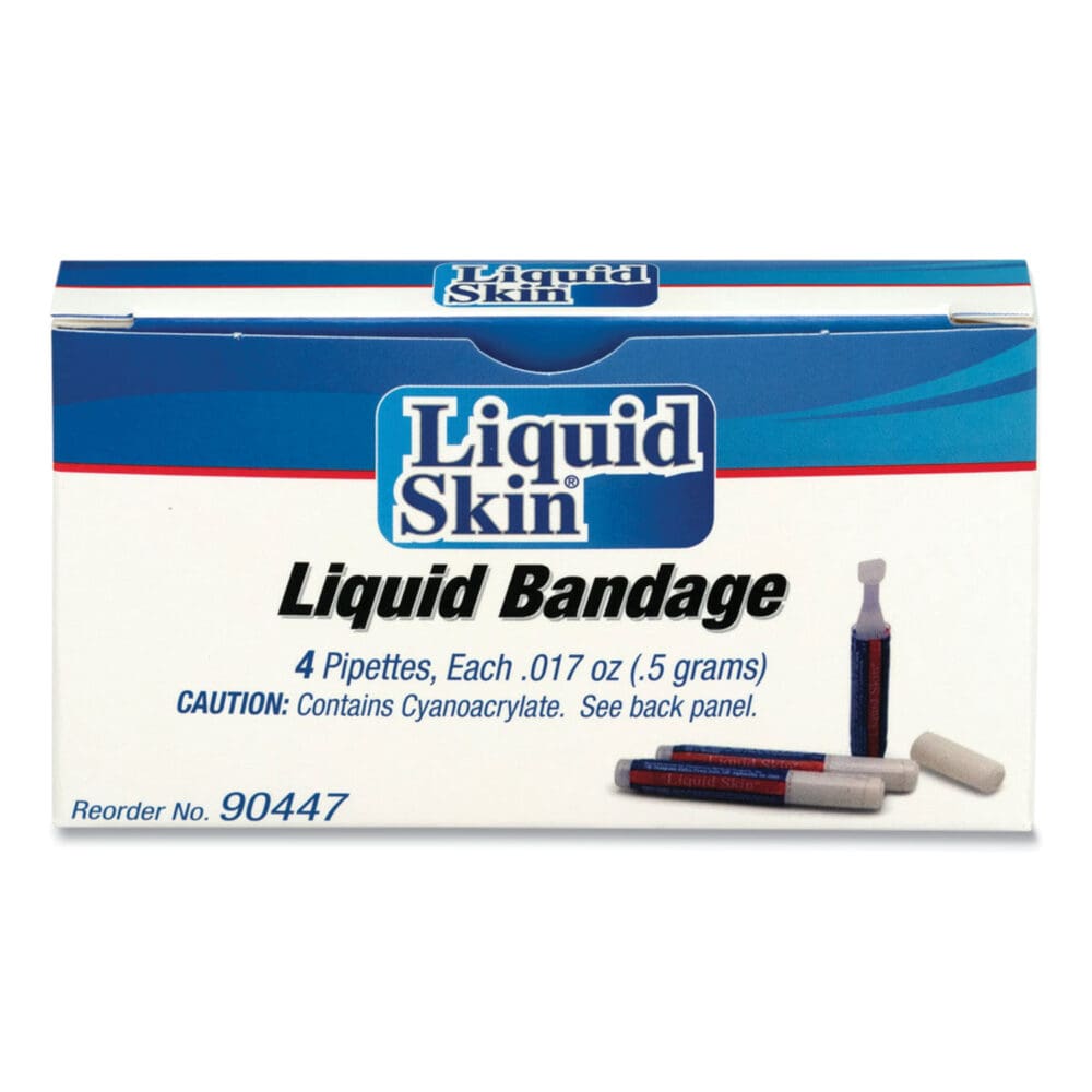 Liquid Bandage, 0.017 oz Pipette, 4/Box - Image 2