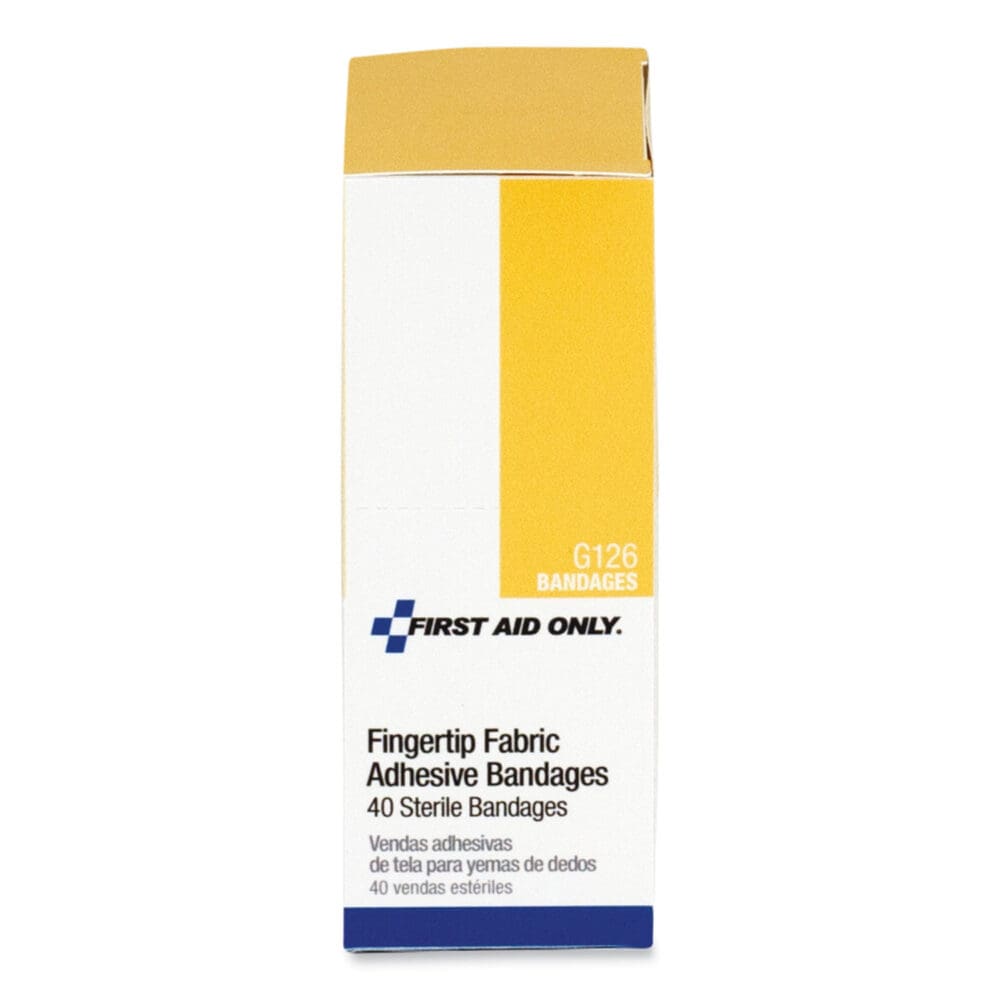 First Aid Fingertip Bandages, 1.75 x 3, 40/Box - Image 2
