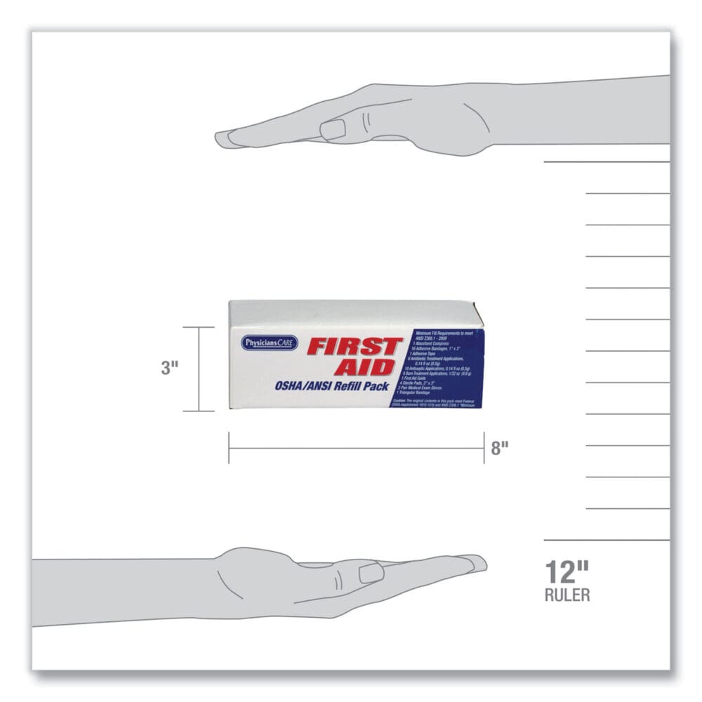 OSHA First Aid Refill Kit, 41 Pieces/Kit - Image 3