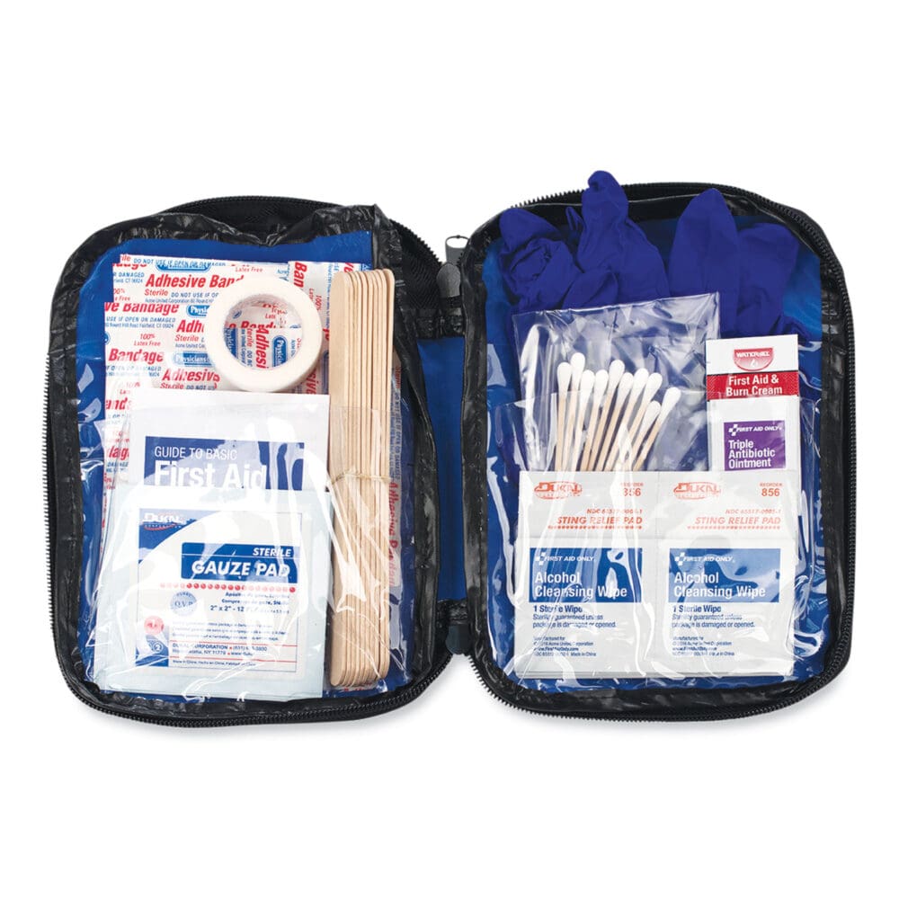 Soft-Sided First Aid Kit for up to 10 People, 95 Pieces, Soft Fabric Case - Image 4