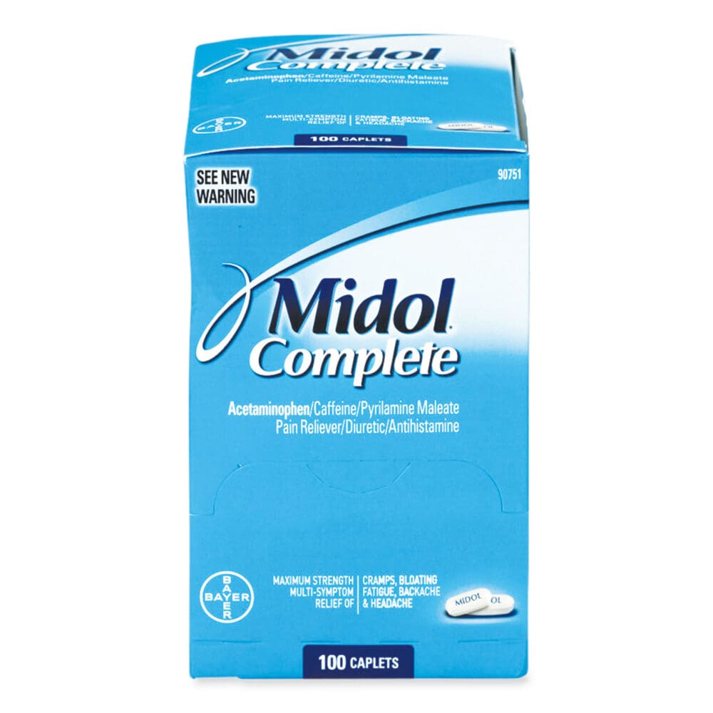 Complete Menstrual Caplets, Two-Pack, 50 Packs/Box - Image 2