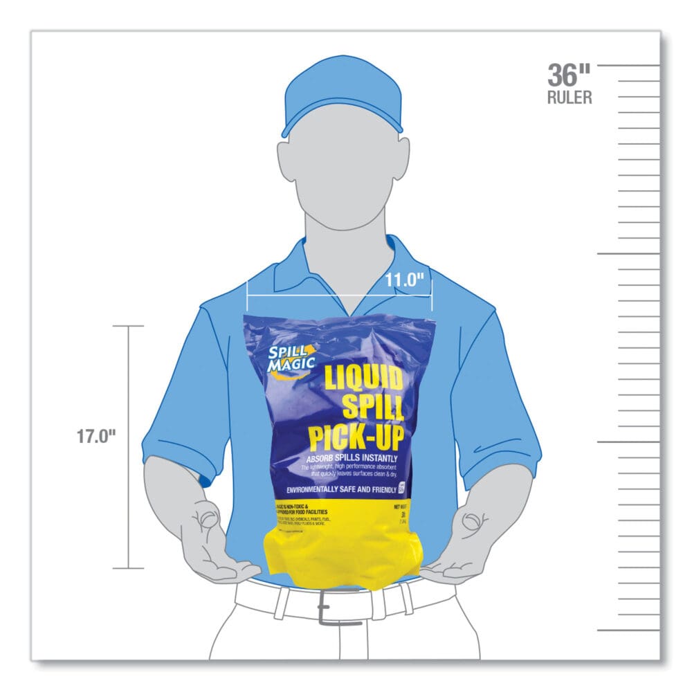 Sorbent, 4 qt, 3 lb Bag - Image 3