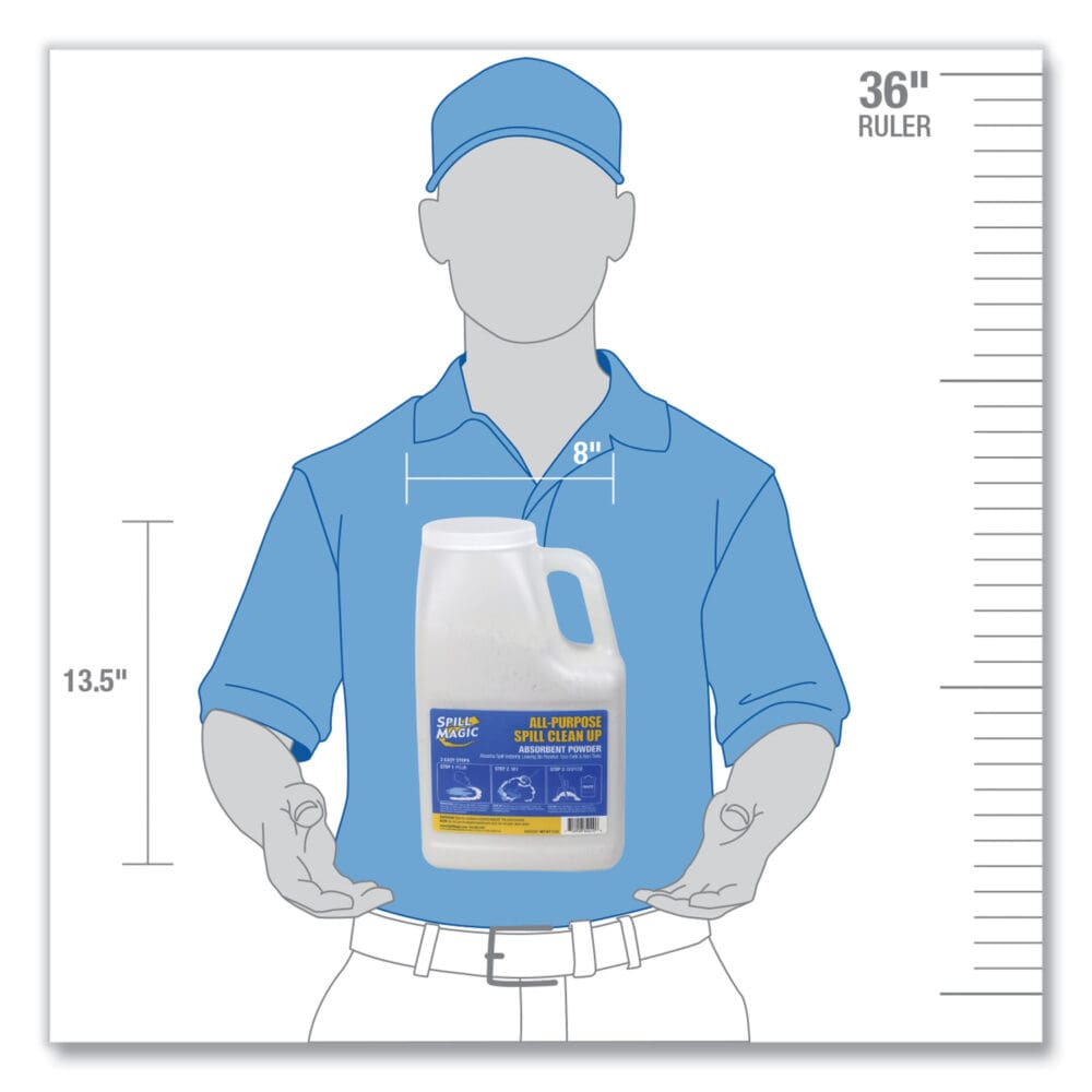 Sorbent, 4 qt, 3 lb Bottle - Image 3