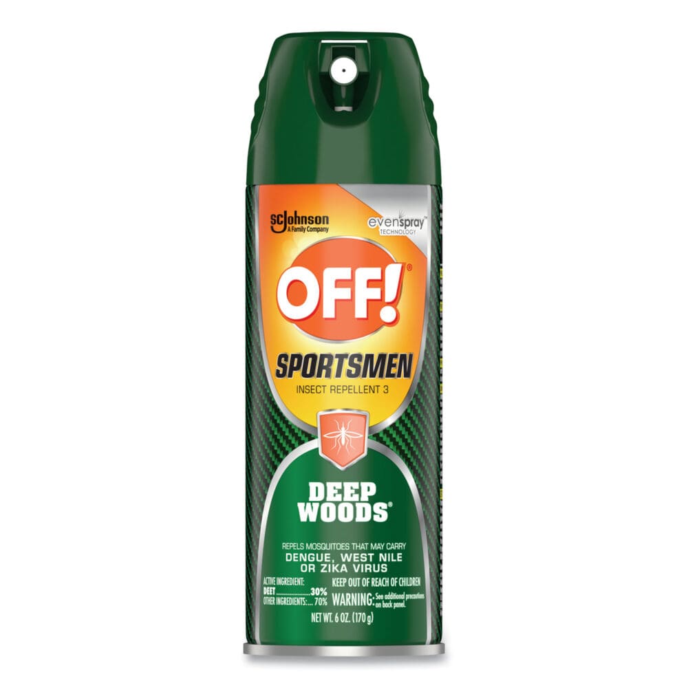 Deep Woods Sportsmen Insect Repellent, 6 oz Aerosol Spray, 12/Carton - Image 4