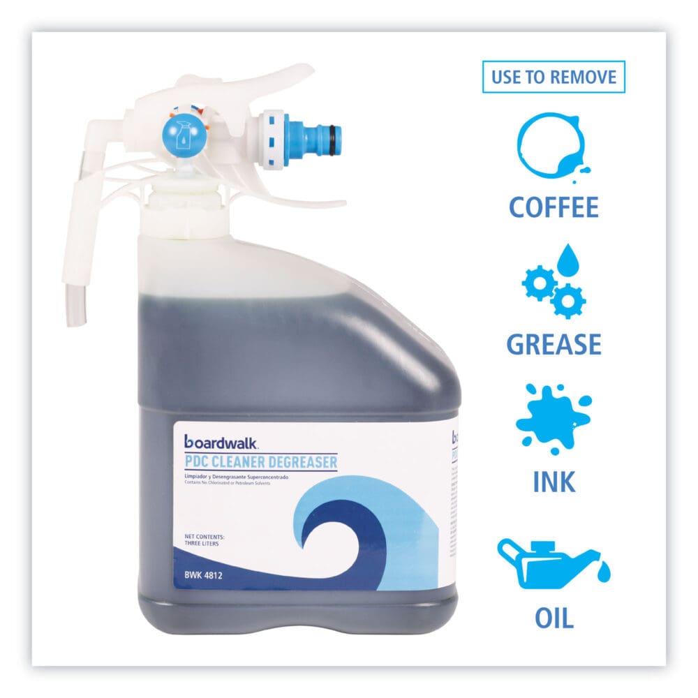 PDC Cleaner Degreaser, 3 Liter Bottle, 2/Carton - Image 2