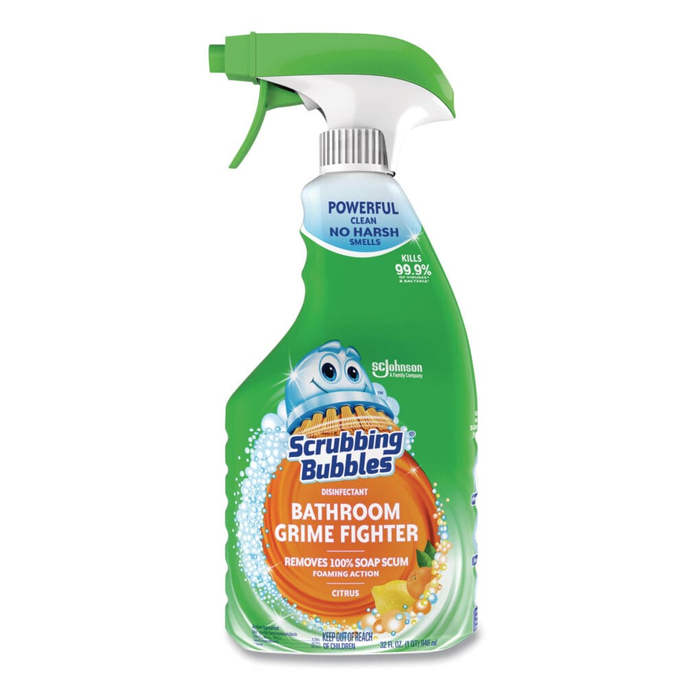 Multi Surface Bathroom Cleaner, Citrus Scent, 32 oz Spray Bottle, 8/Carton - Image 5