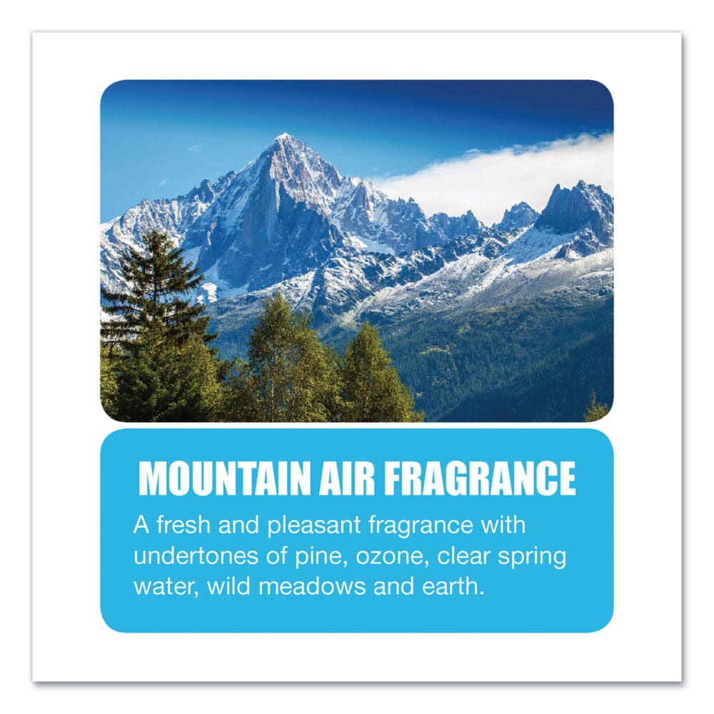 Water-Soluble Deodorant, Mountain Air, 32 oz Bottle, 12/Carton - Image 3