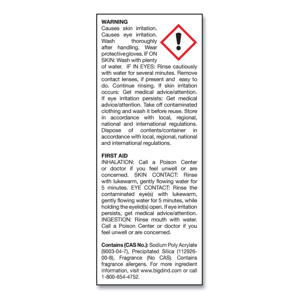D-Vour Absorbent Powder, Lemon, 16 oz Canister, 6/Carton - Image 3