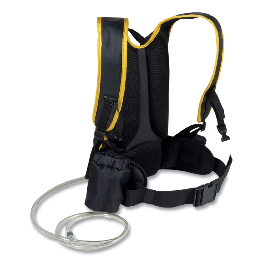 Flow Finishing System, 18" Wide Nylon Head, 56" Yellow Plastic Handle - Image 3