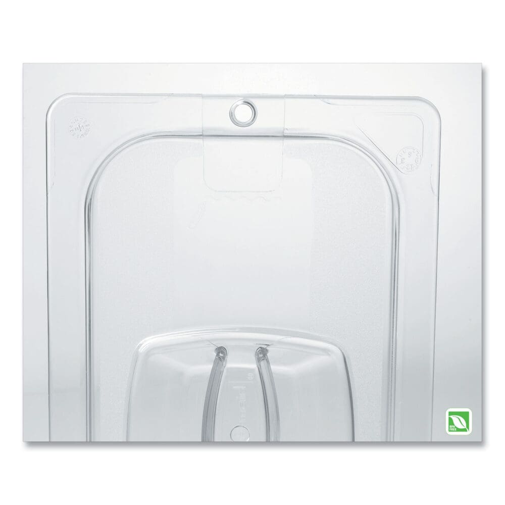 Food/Tote Box Lids, 12 x 18, Clear, Plastic - Image 2