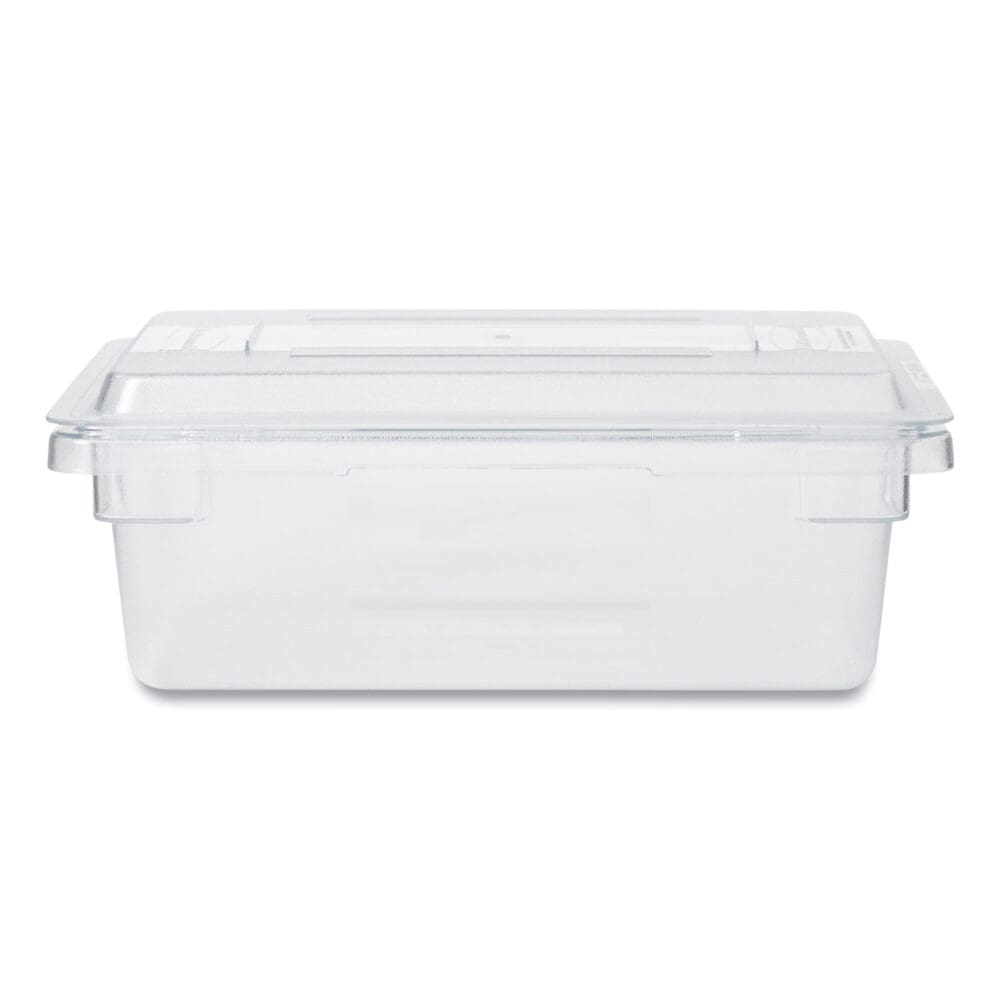 Food/Tote Box Lids, 12 x 18, Clear, Plastic - Image 3