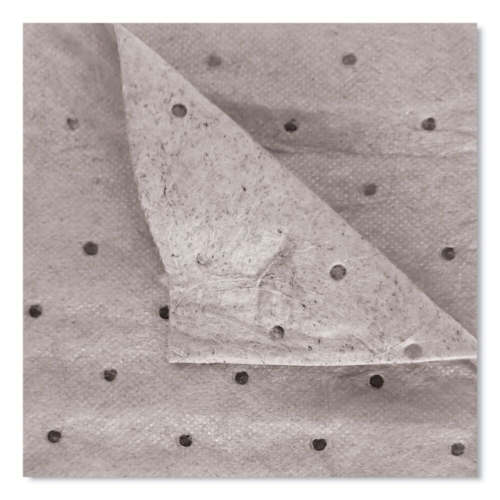 TASKBrand All Sorb Industrial Sorbent Pad, 0.22 gal, 15 x 18, 100/Pack - Image 2