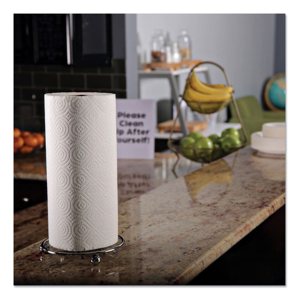 Kitchen Roll Towels, 2-Ply, 11 x 8.8, White, 100/Roll - Image 5