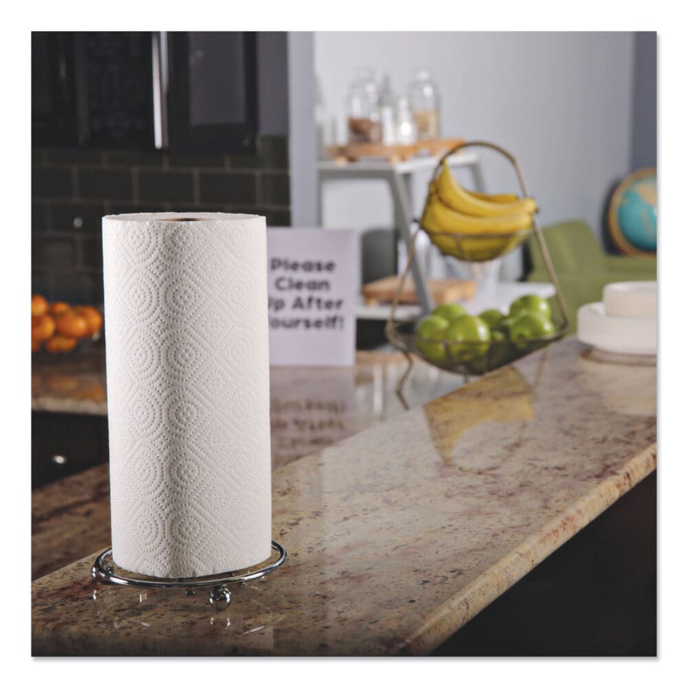 Kitchen Roll Towels, 2-Ply, 11 x 8.5, White, 85/Roll - Image 4