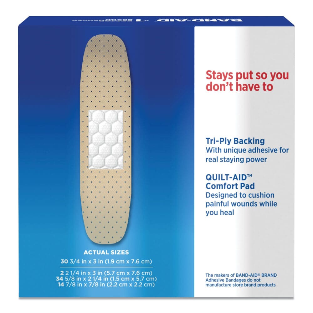 Tru-Stay Sheer Strips Adhesive Bandages, Assorted, 80/Box - Image 9