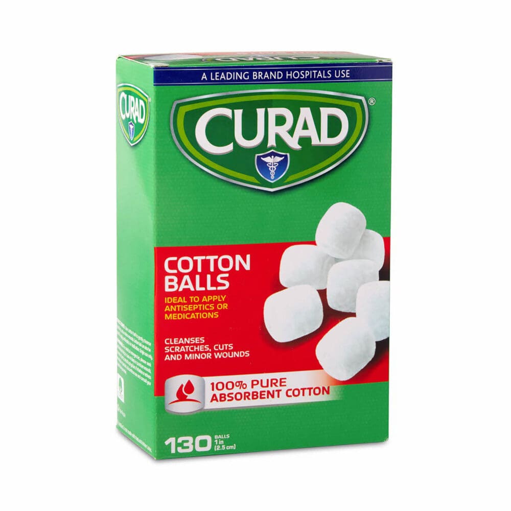 Sterile Cotton Balls, 1", 130/Box - Image 2