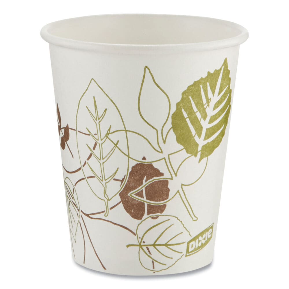 Pathways Paper Hot Cups, 10 oz, 50 Sleeve, 20 Sleeves/Carton - Image 5