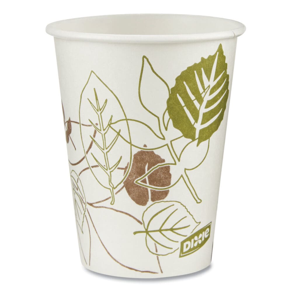 Pathways Paper Hot Cups, 8 oz, 50 Sleeve, 20 Sleeves/Carton - Image 5