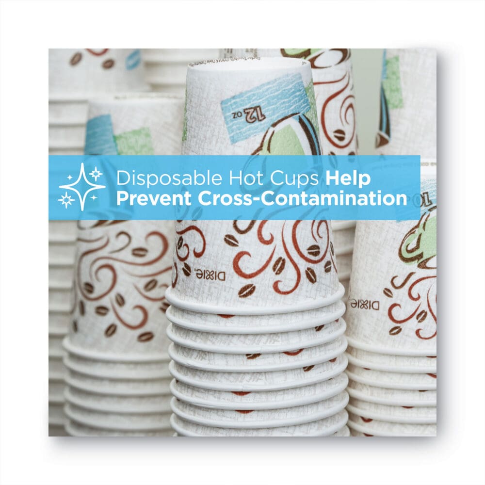 PerfecTouch Hot/Cold Cups, 12 oz, White, 50/Bag, 20 Bags/Carton - Image 4