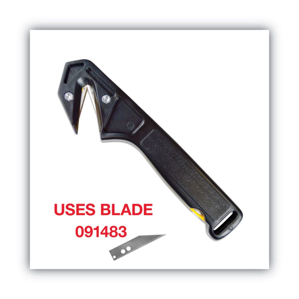 Band/Strap Knife, Black - Image 3