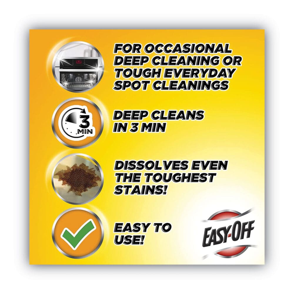 Heavy Duty Oven Cleaner, Fresh Scent, Foam, 14.5 oz Aerosol Spray - Image 6