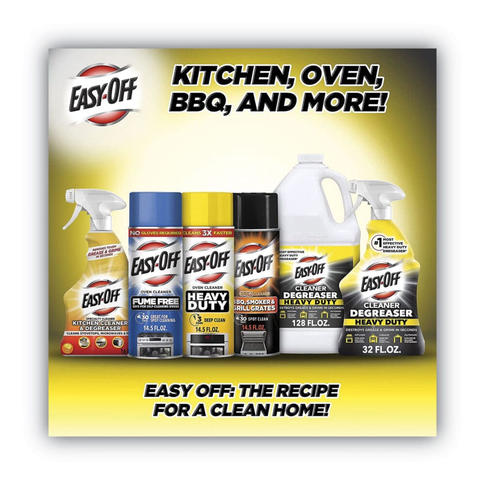 Heavy Duty Oven Cleaner, Fresh Scent, Foam, 14.5 oz Aerosol Spray - Image 8