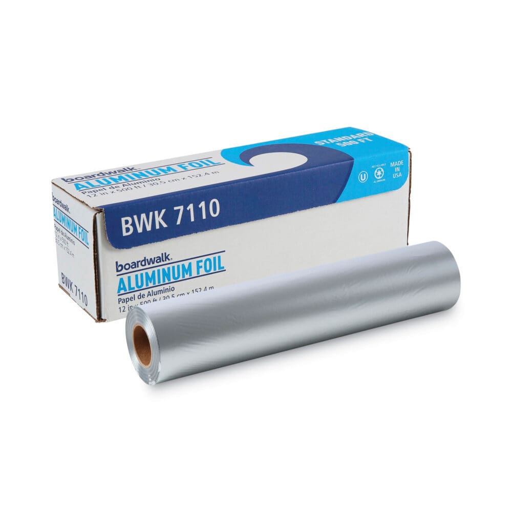 Standard Aluminum Foil Roll, 12" x 500 ft - Image 2