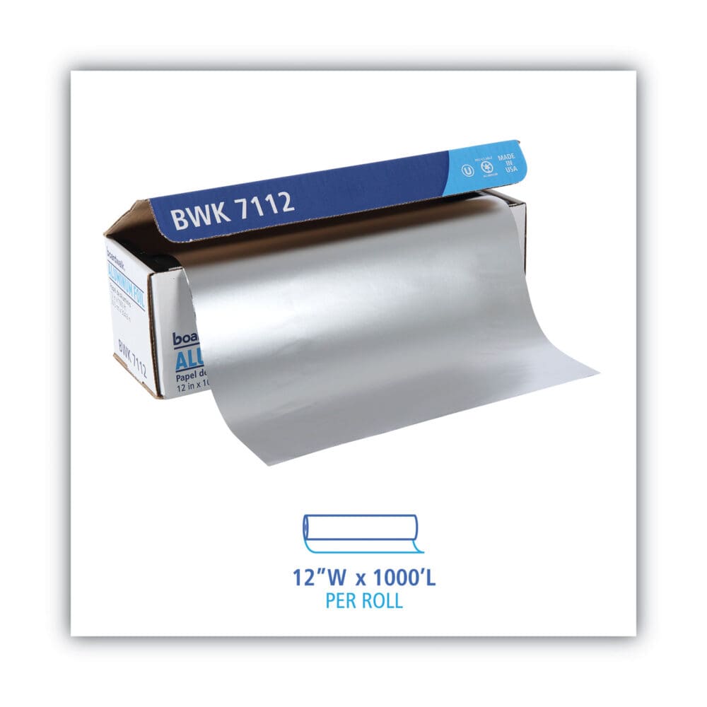 Standard Aluminum Foil Roll, 12" x 1,000 ft - Image 5