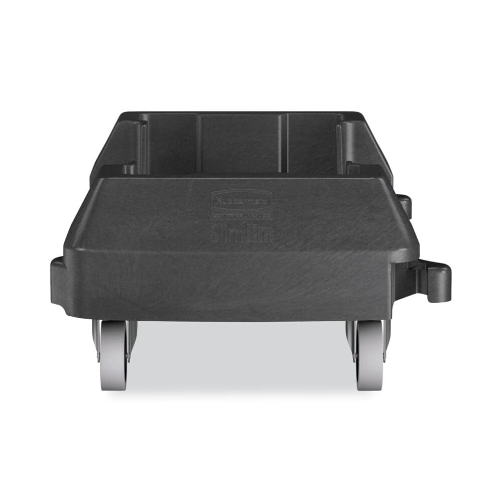 Slim Jim Resin Trainable Dolly, 120 lb Capacity, 23.86 x 14.71 x 8.36, Black - Image 5