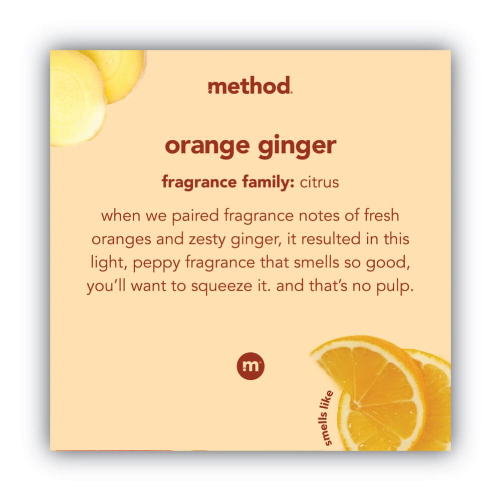 Foaming Hand Wash, Orange Ginger, 10 oz Pump Bottle, 6/Carton - Image 2