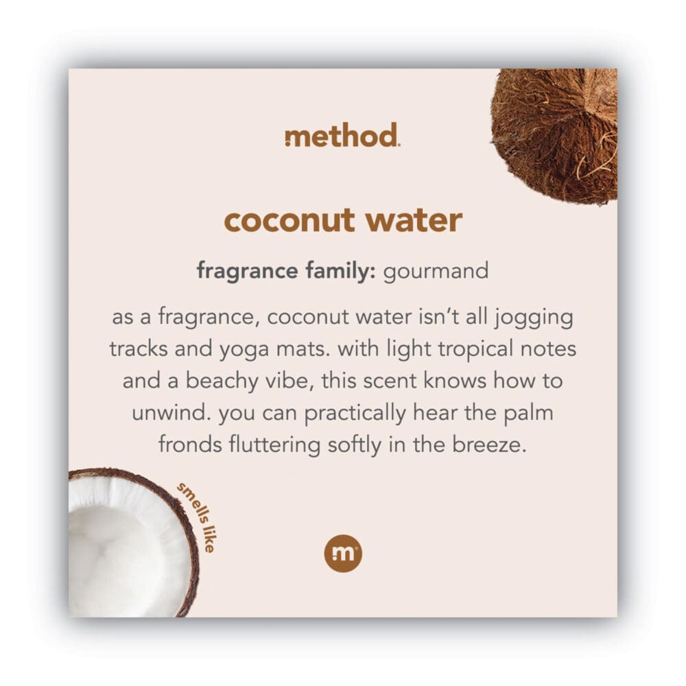 Gel Hand Wash, Coconut Waters, 12 oz Pump Bottle, 6/Carton - Image 3