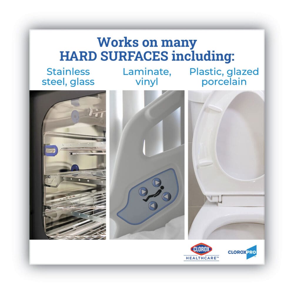 VersaSure Cleaner Disinfectant Wipes, 1-Ply, 6.75 x 8, Fragranced, White, 150/Canister, 6 Canisters/Carton - Image 5