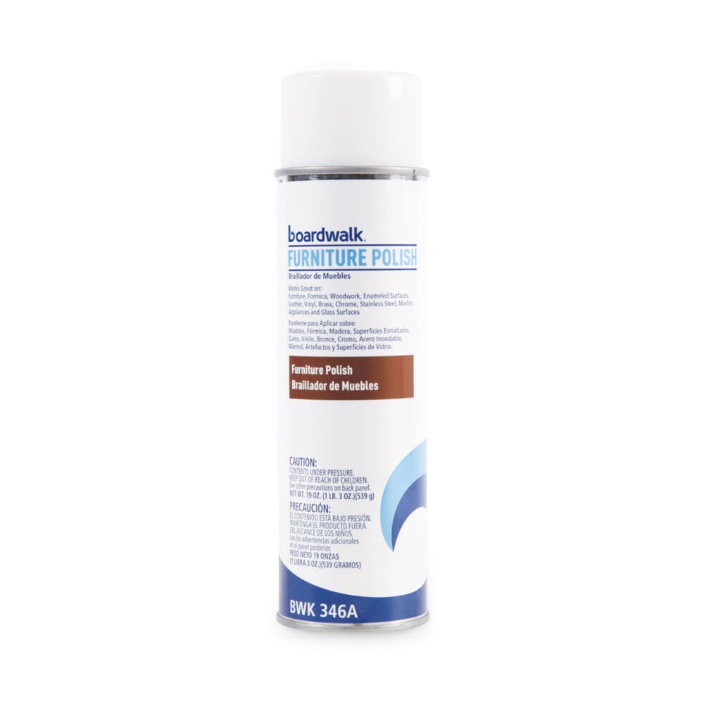 Furniture Polish, Lemon, 19 oz Aerosol Spray, 12/Carton - Image 6