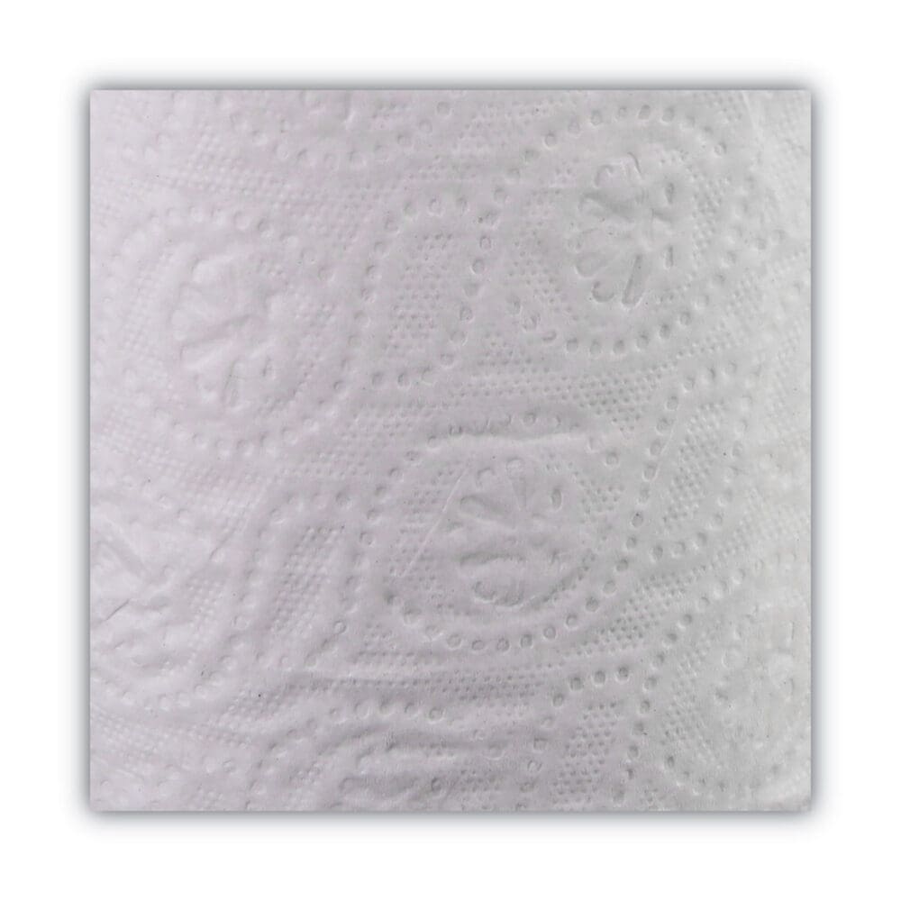 2-Ply Toilet Tissue, Septic Safe, White, 156.25 ft Roll Length, 500 Sheets/Roll, 96 Rolls/Carton - Image 3