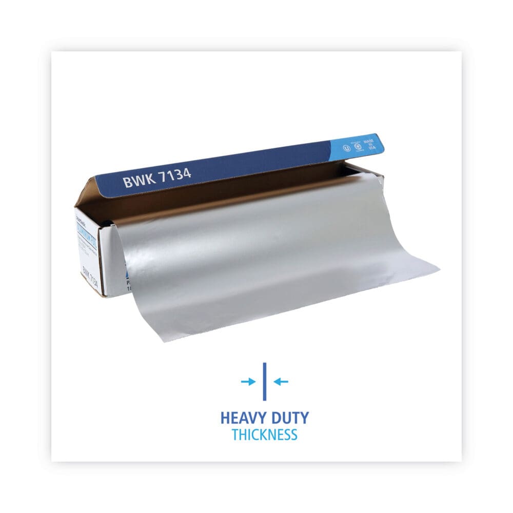 Heavy-Duty Aluminum Foil Roll, 18" x 500 ft - Image 3